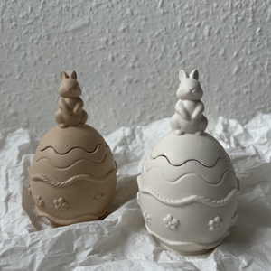 Nyuszis tojás dekor, Otthon & Életmód, Dekoráció, Dísztárgy, Mindenmás, MESKA
