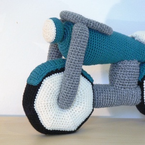 Horgolt motor - játék & sport - plüssállat & játékfigura - plüss autó & motor - Meska.hu