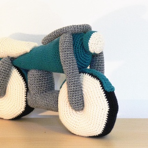 Horgolt motor - játék & sport - plüssállat & játékfigura - plüss autó & motor - Meska.hu