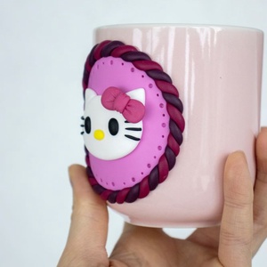Hello Kitty bögre - otthon & életmód - konyhafelszerelés, tálalás - tálalás - bögre & csésze - Meska.hu