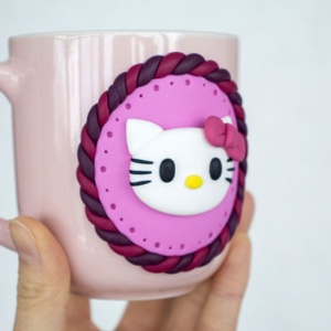 Hello Kitty bögre - otthon & életmód - konyhafelszerelés, tálalás - tálalás - bögre & csésze - Meska.hu