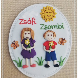 Tesós hűtőmágnes , Otthon & Életmód, Konyhafelszerelés, tálalás, Konyhai dekoráció, Hűtőmágnes, Gyurma, MESKA