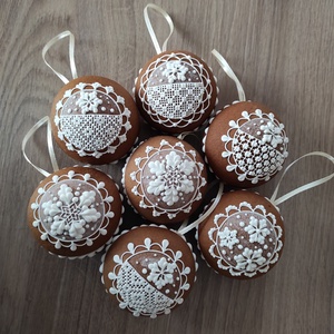 Mézeskalács Gömb akasztóval - otthon & életmód - dekoráció - dísztárgy - Meska.hu