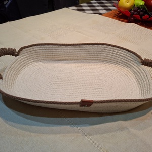 Zsinór kos�r  - otthon & életmód - tárolás & rendszerezés - tárolókosár - Meska.hu