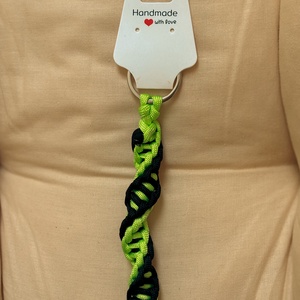 Paracord DNS mintájú kulcstartó - táska & tok - kulcstartó & táskadísz - kulcstartó - Meska.hu