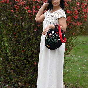 Fehér horgolt nyári ruha - ruha & divat - női ruha - ruha - Meska.hu