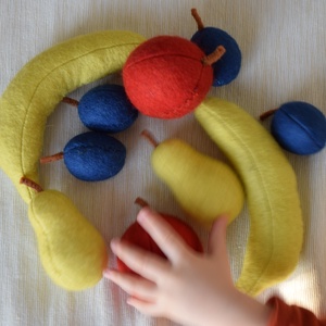 Gyapjúfilc gyümölcsök, Játék & Sport, Szerepjáték, Varrás, MESKA