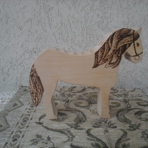 ceruzatartó ló - Meska.hu