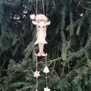 manó lány ajtódísz -  - Meska.hu