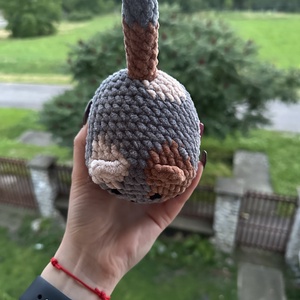 Horgolt cica plüss - játék & sport - plüssállat & játékfigura - cica - Meska.hu