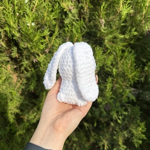 Horgolt mini nyuszi plüss - játék & sport - plüssállat & játékfigura - nyuszi - Meska.hu