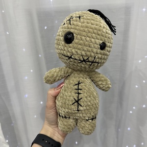 Horgolt voodoo baba plüss - játék & sport - plüssállat & játékfigura - más figura - Meska.hu