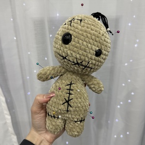 Horgolt voodoo baba plüss - játék & sport - plüssállat & játékfigura - más figura - Meska.hu