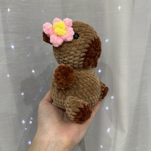 Horgolt Capybara Plüss, Játék & Sport, Plüssállat & Játékfigura, Kapibara, Horgolás, MESKA