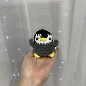 Horgolt Pingvin Plüss, Játék & Sport, Plüssállat & Játékfigura, Pingvin, Horgolás, MESKA