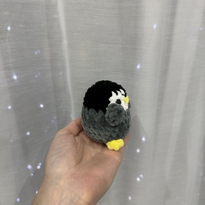 Horgolt Pingvin Plüss - játék & sport - plüssállat & játékfigura - pingvin - Meska.hu