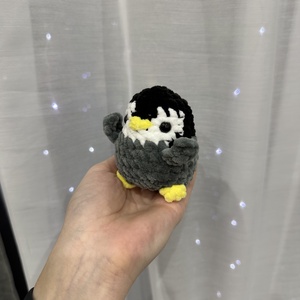 Horgolt Pingvin Plüss - játék & sport - plüssállat & játékfigura - pingvin - Meska.hu