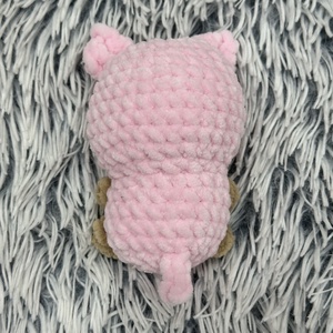 Horgolt malac plüss - játék & sport - plüssállat & játékfigura - malac - Meska.hu