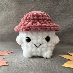 Horgolt gomba , Játék & Sport, Plüssállat & Játékfigura, Plüss zöldség, gyümölcs, Horgolás, MESKA