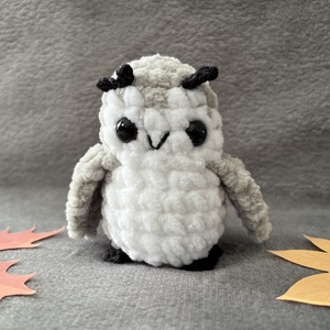 Horgolt bagoly szürke, Játék & Sport, Plüssállat & Játékfigura, Bagoly, Horgolás, MESKA