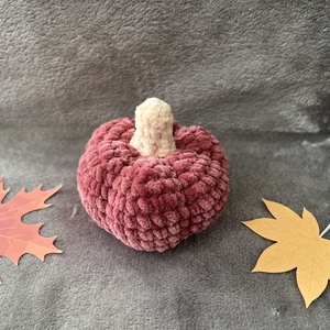 Horgolt tök mályva, Kellékek & szerszámok, Dekorációs kellékek, Őszi dekor, Őszi dekortök, Horgolás, MESKA