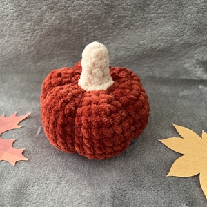 Horgolt tök rozsdabarna, Kellékek & szerszámok, Dekorációs kellékek, Őszi dekor, Őszi dekortök, Horgolás, MESKA