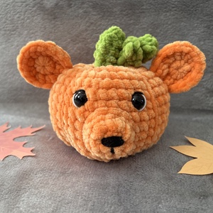 Horgolt maci tök, Játék & Sport, Plüssállat & Játékfigura, Más figura, Horgolás, MESKA