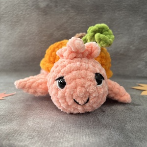 Horgolt tök teki - játék & sport - plüssállat & játékfigura - más figura - Meska.hu