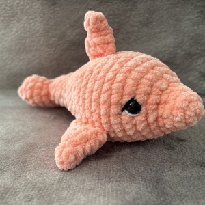 Horgolt delfin, Játék & Sport, Plüssállat & Játékfigura, Más figura, Horgolás, MESKA