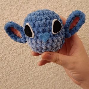 stitch fej , Játék & Sport, Plüssállat & Játékfigura, Plüss mesefigurák, Horgolás, MESKA