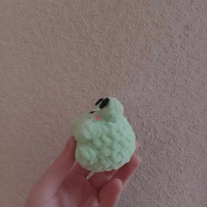 chubby béka plüss - játék & sport - plüssállat & játékfigura - plüss mesefigurák - Meska.hu