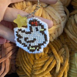Stardew Valley csirke kulcstartó - táska & tok - kulcstartó & táskadísz - kulcstartó - Meska.hu