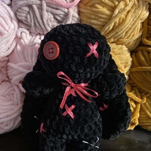 horgolt extravagáns plüss - játék & sport - plüssállat & játékfigura - nyuszi - Meska.hu