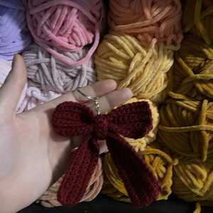 horgolt masni kulcstartó - Meska.hu