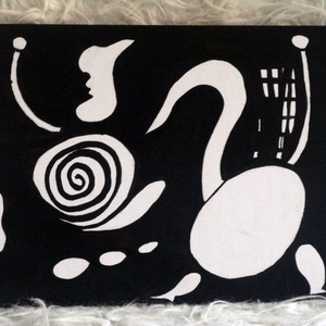 Feketénfehér, Művészet, Festmény, Akvarell, Festészet, MESKA