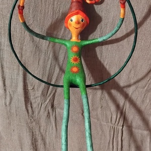 Karikás manó - otthon & életmód - dekoráció - fali és függő dekoráció - függődísz - Meska.hu