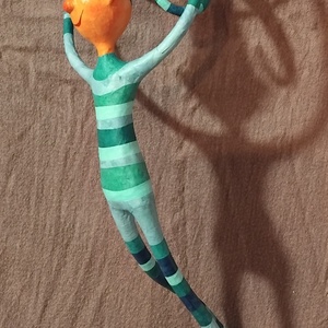 Függeszkedő manó - otthon & életmód - dekoráció - fali és függő dekoráció - függődísz - Meska.hu