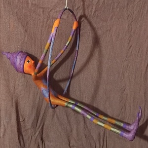 Hintázó manó  - otthon & életmód - dekoráció - fali és függő dekoráció - függődísz - Meska.hu