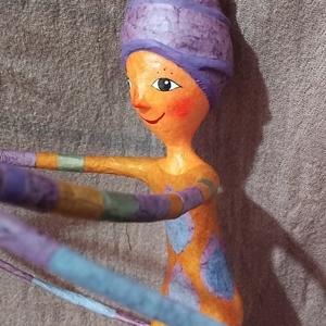 Hintázó manó  - otthon & életmód - dekoráció - fali és függő dekoráció - függődísz - Meska.hu