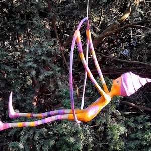 Hintázó manó , Otthon & Életmód, Dekoráció, Fali és függő dekoráció, Függődísz, Papírművészet, MESKA