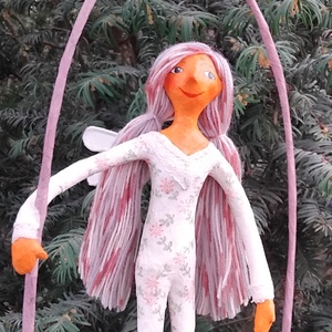 Vidám tündér - otthon & életmód - dekoráció - fali és függő dekoráció - függődísz - Meska.hu