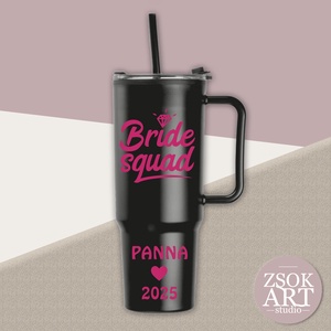 Lánybúcsú tumbler  - otthon & életmód - konyhafelszerelés, tálalás - italos kellékek - kulacsok - Meska.hu