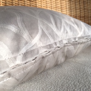 Fehér bársony díszpárnahuzat - otthon & életmód - lakástextil - párna & párnahuzat - Meska.hu