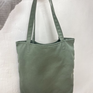 Zöld tote bag, Táska & Tok, Kézitáska & válltáska, Válltáska, Varrás, MESKA