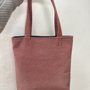 Piros/kék tote bag, Táska & Tok, Kézitáska & válltáska, Válltáska, Varrás, MESKA