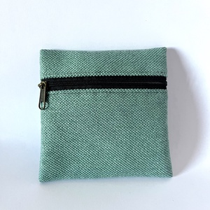 Türkiz zöld pénztárca - táska & tok - pénztárca & más tok - aprópénztartó - Meska.hu