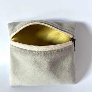 Szürke bársony pénztárca, Táska & Tok, Pénztárca & Más tok, Aprópénztartó, , MESKA