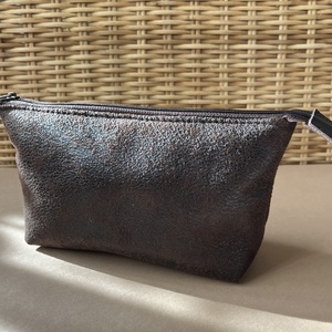 Barna, fényes sminkes neszesszer táska, Táska & Tok, Neszesszer, Varrás, MESKA