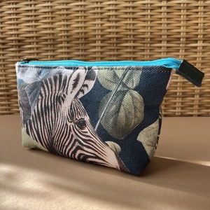 Zebrás sminkes neszesszer táska, Táska & Tok, Neszesszer, Varrás, MESKA