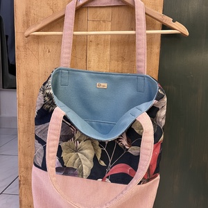 Dzsungel mintás tote bag - táska & tok - kézitáska & válltáska - válltáska - Meska.hu